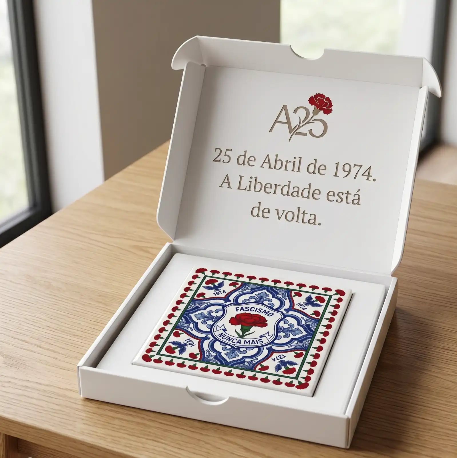 Íman de Cerâmica "25 de Abril"