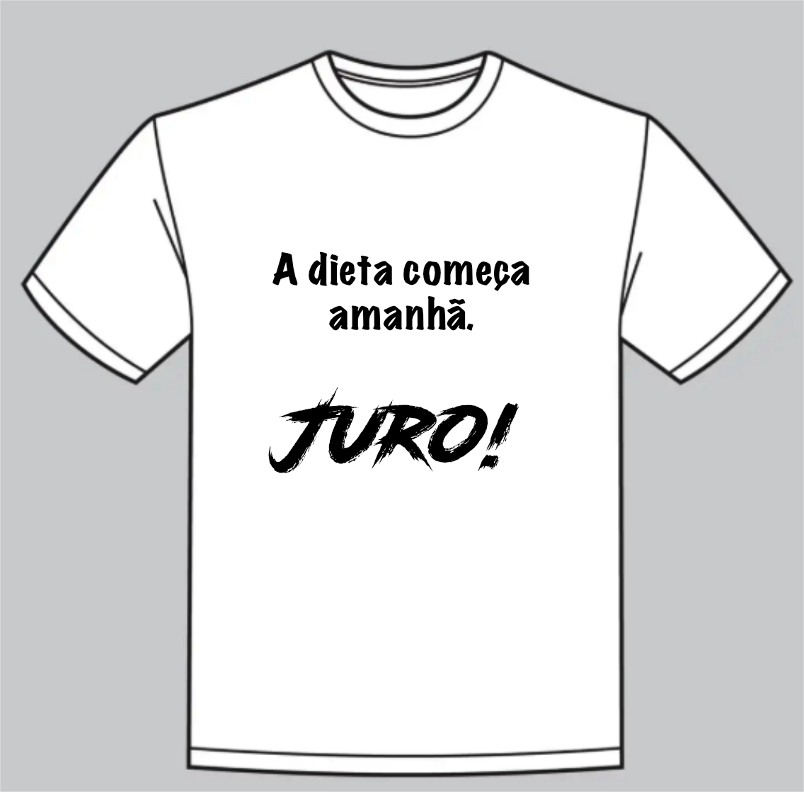 T-shirt com Frases Típicas Portuguesas – Humor e Atitude 100% Nacional